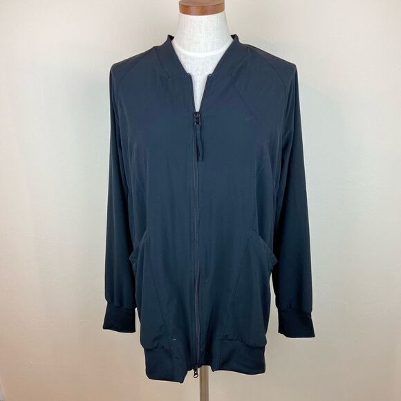 Zella Traction Training Black Zip-Up Jacket - Picture 1 of 6